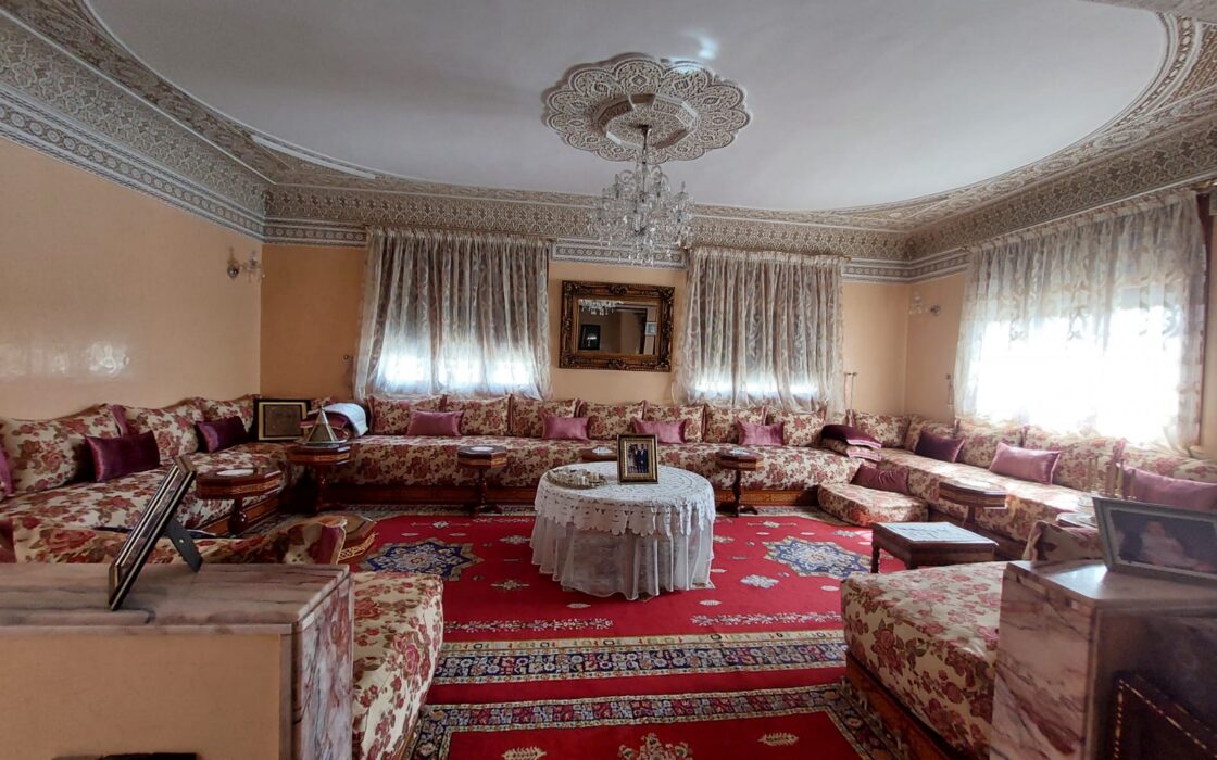 Vente d’une villa isolée de 606 m² , au Quartier Bir Rami Est (KENITRA)