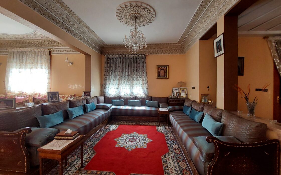 Vente d’une villa isolée de 606 m² , au Quartier Bir Rami Est (KENITRA)