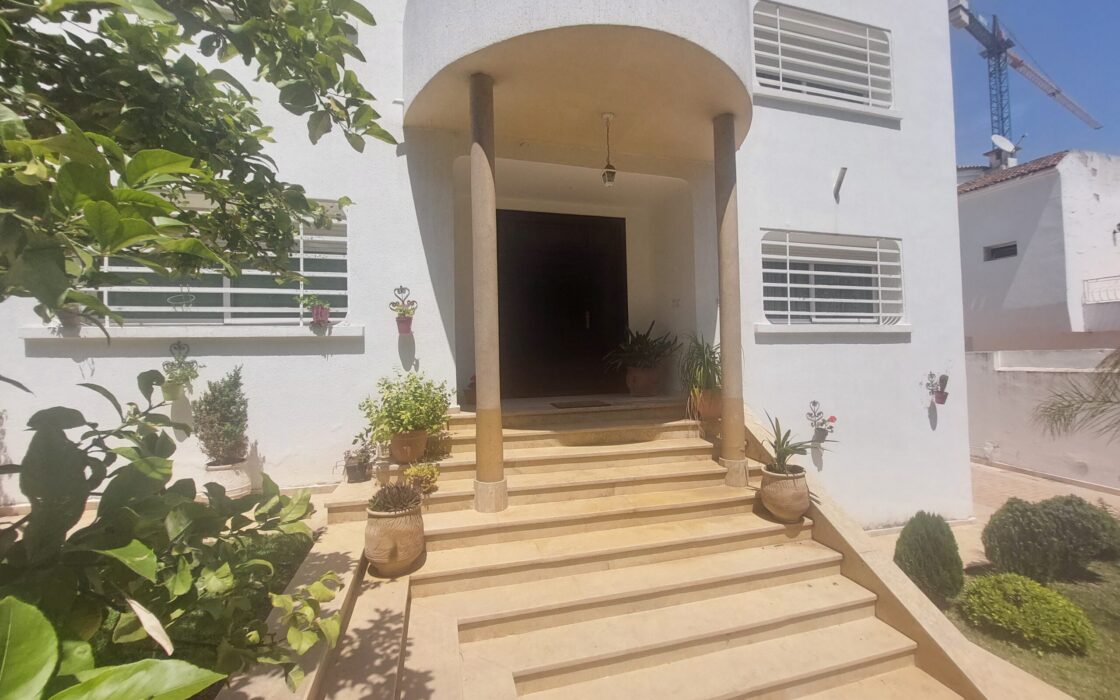 Vente d’une villa de 383m²– VAL FLEURY- KENITRA