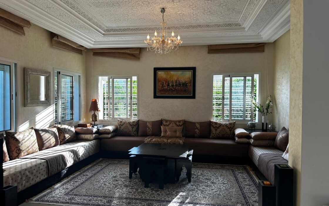 Vente d’une villa isolée de 510 m² GOLF (KENITRA)
