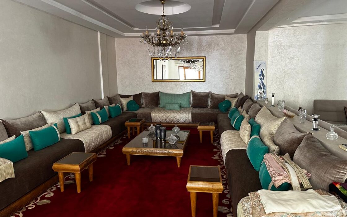 Vente d’un appartement spacieux lumineux et Cosy de 200m² (CENTRE-VILLE) -KENITRA