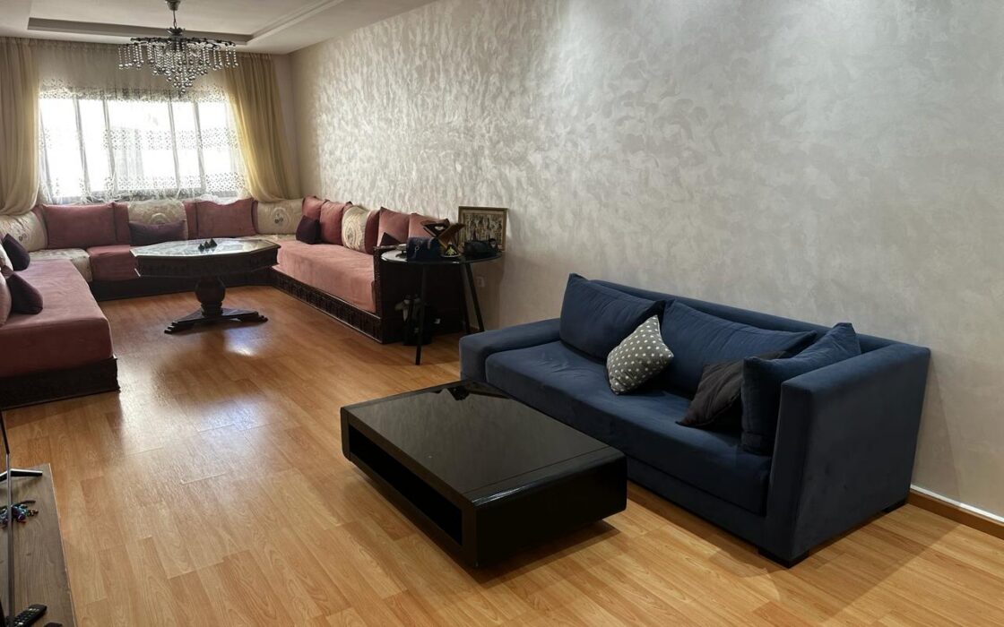 Vente d’un très bel appartement de 102m² au quartier Maamora (KENITRA)