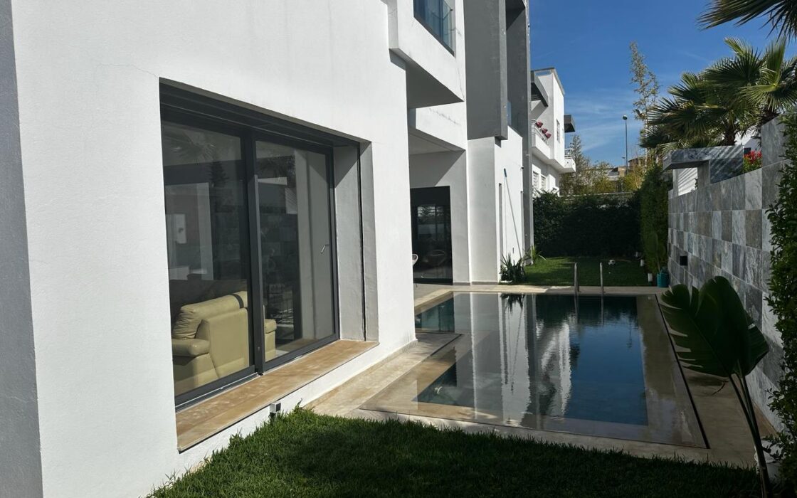 Vente d’une villa 3 FACADES de 375 m² – GOLF (KENITRA)
