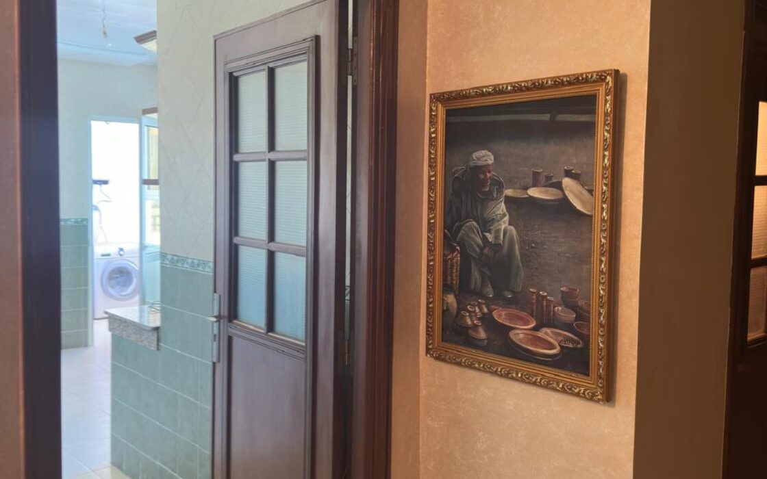 Vente d’un appartement spacieux lumineux et Cosy de 134m² (CENTRE-VILLE)-KENITRA