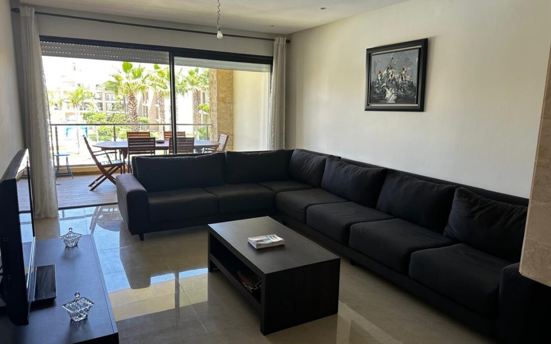 LOCATION D’UN APPARTEMENT MEUBLE COSY DE 99m²- PLAGE DES NATIONS