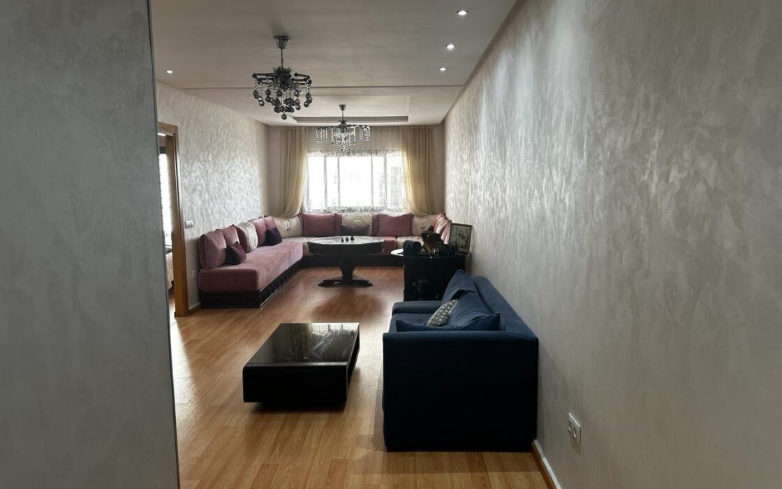 Vente d’un très bel appartement de 102m² au quartier Maamora (KENITRA)