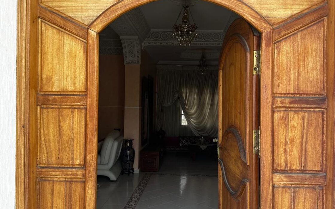 Vente d’une villa bandée 254m²– HAOUZIA-KENITRA
