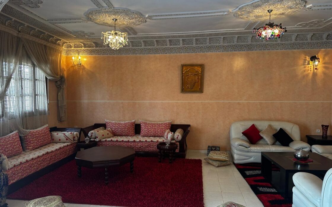 Vente d’une villa bandée 254m²– HAOUZIA-KENITRA