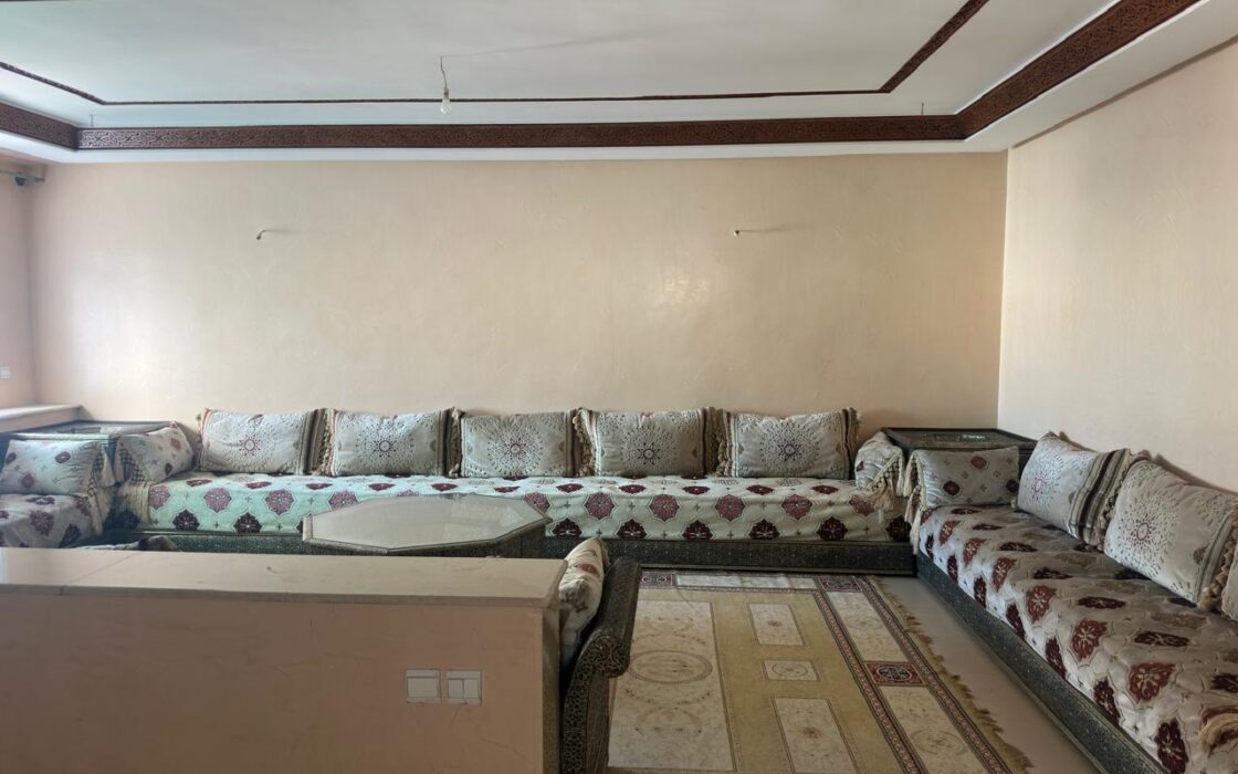 Vente d’un appartement spacieux lumineux et Cosy de 134m² (CENTRE-VILLE)-KENITRA