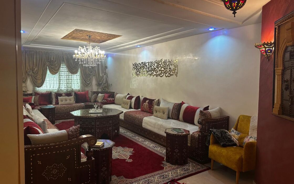 Vente d’un appartement de 110m² au quartier Maamora (KENITRA)