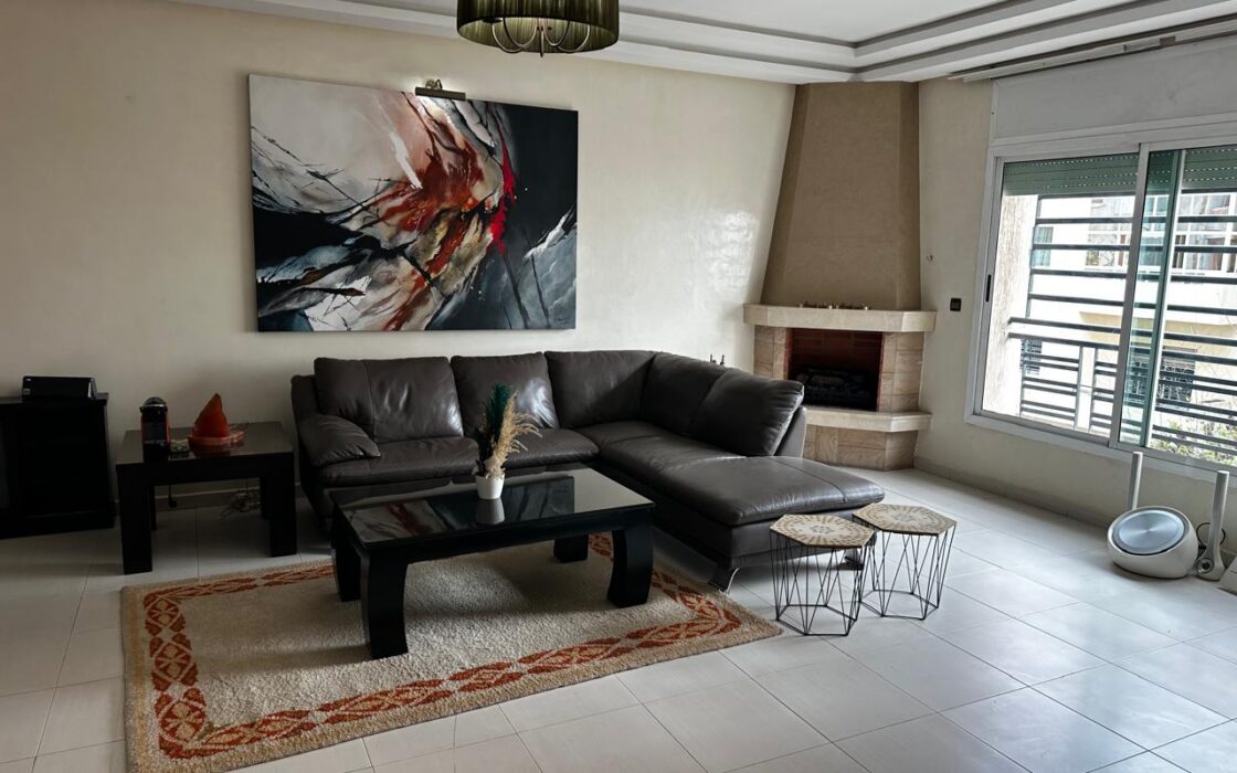 Location meublée d’un MAGNIFIQUE appartement de 265m² Maamora