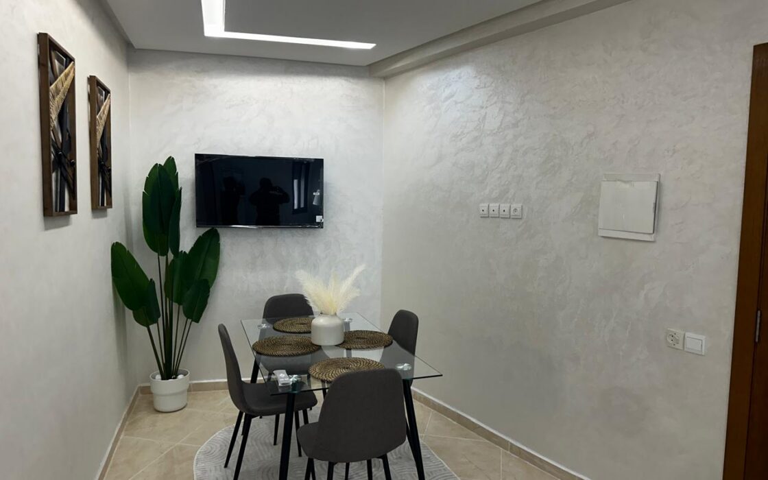 🌟 À LOUER : Magnifique Appartement Meublé NEUF et COSY à Kénitra (Maamora)