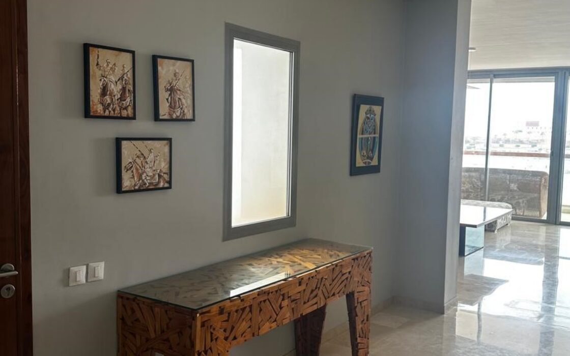 Vente d’un très bel appartement Cosy de 200m² FRONT FLUVIAL-Salé