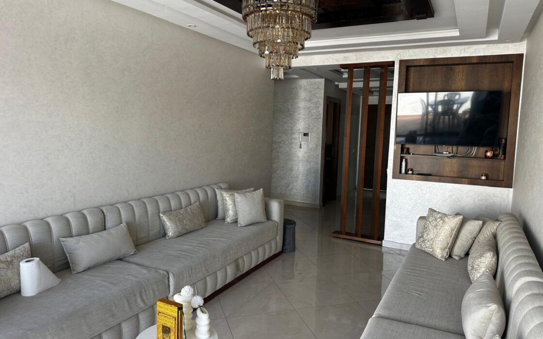 À louer : Appartement meublé, neuf 3 chambres à Kénitra