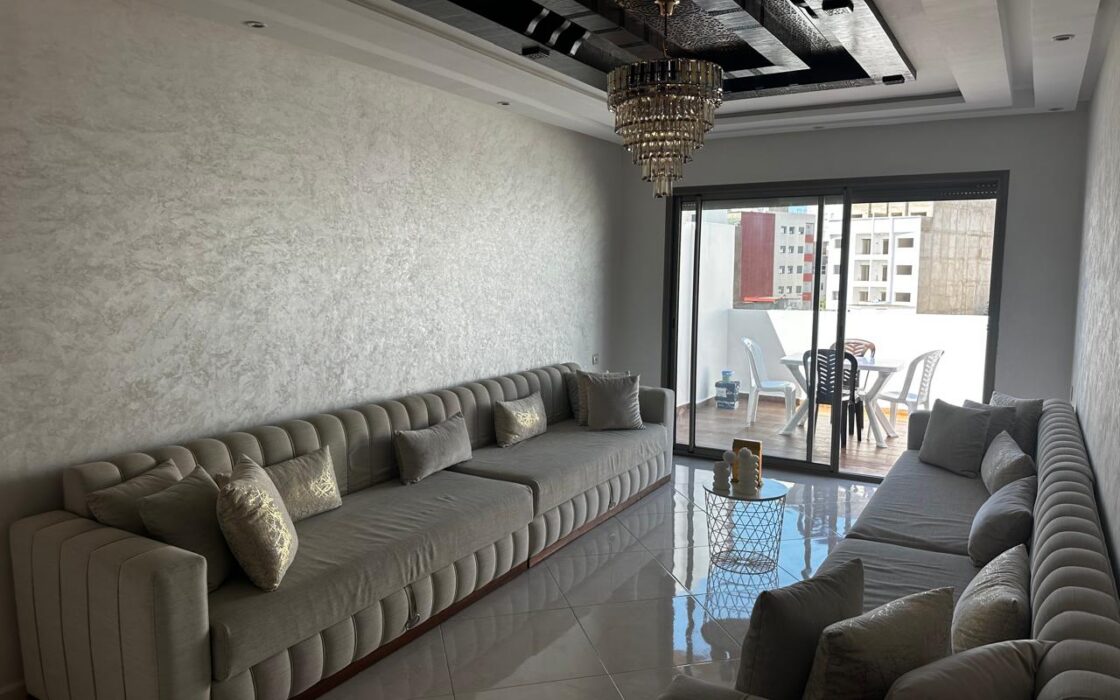 À louer : Appartement meublé, neuf 3 chambres à Kénitra