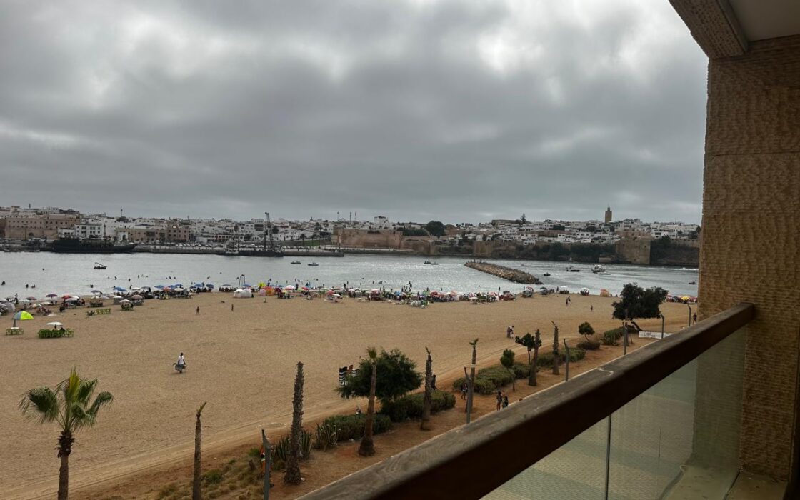 Vente d’un très bel appartement Cosy de 200m² FRONT FLUVIAL-Salé