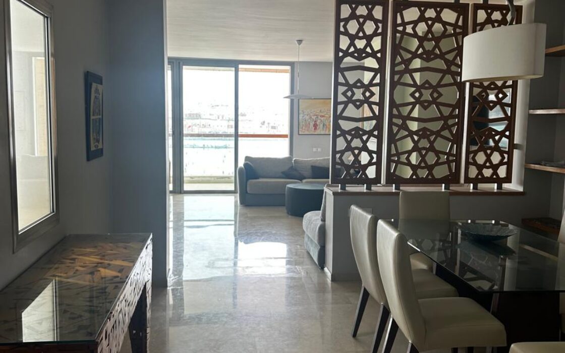 Vente d’un très bel appartement Cosy de 200m² FRONT FLUVIAL-Salé