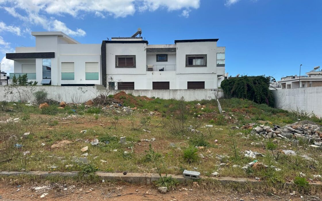 🏡 À VENDRE – Terrain nu pour villa 3 façades à EL HADDADA – Kénitra