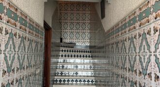 🏡 Maison R+1 d’Angle avec Garage à Ouled Oujih B – 100 m² de terrain –