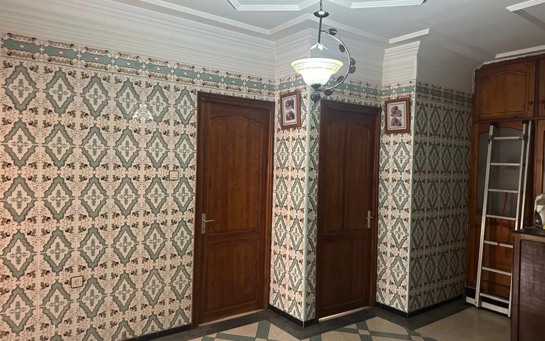 🏡 Maison R+1 d’Angle avec Garage à Ouled Oujih B – 100 m² de terrain –