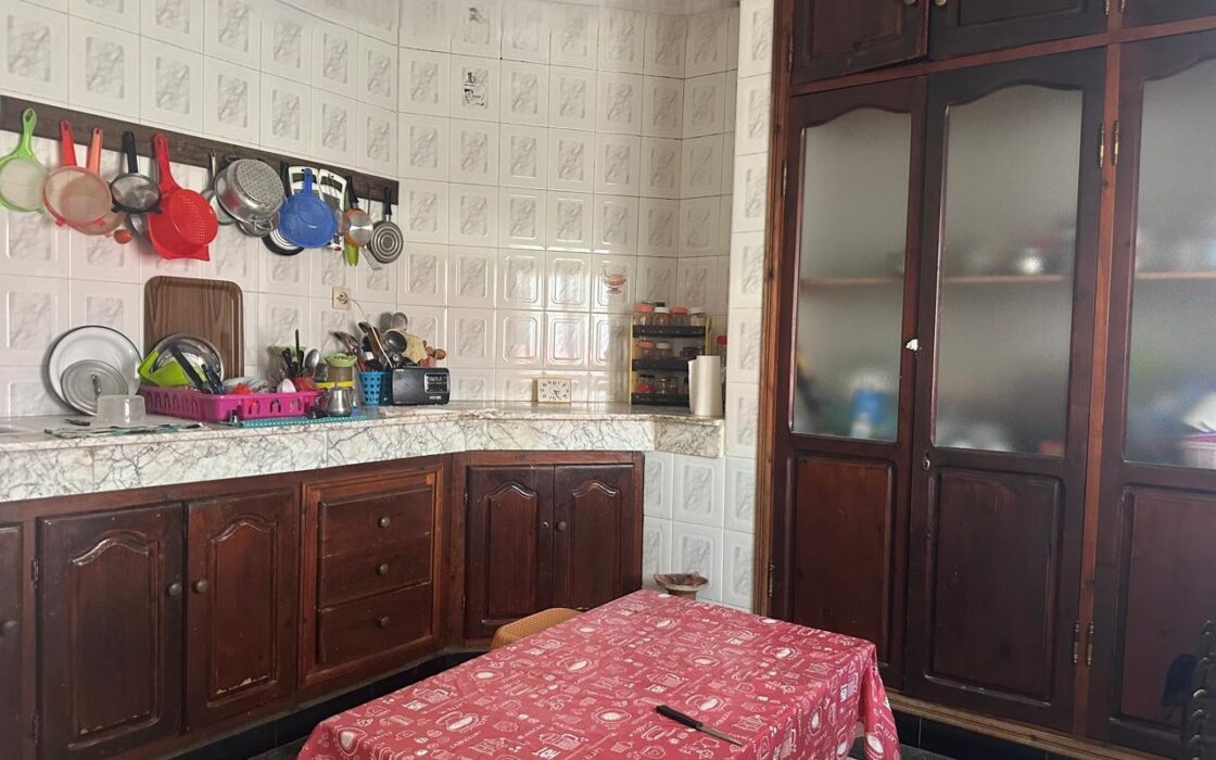 🏡 Maison R+1 d’Angle avec Garage à Ouled Oujih B – 100 m² de terrain –