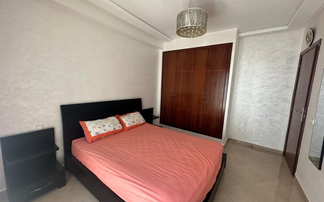 À LOUER – Appartement meublé de 111 m² – Longue durée – Ville Haute – Kénitra