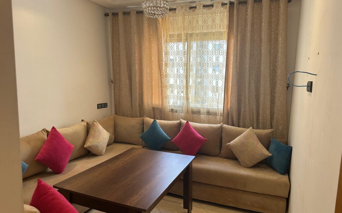 À LOUER – Appartement meublé longue durée à Mimosas – Kénitra