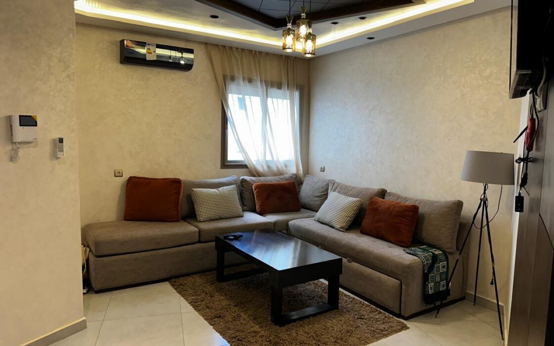 🏡 À LOUER – Appartement meublé 1 Chambre Salon – Ville Haute – Kénitra