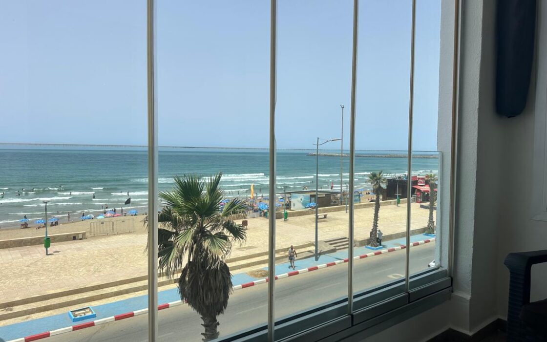 À VENDRE – Appartement d’exception face à la mer – Mehdia Plage – Kénitra