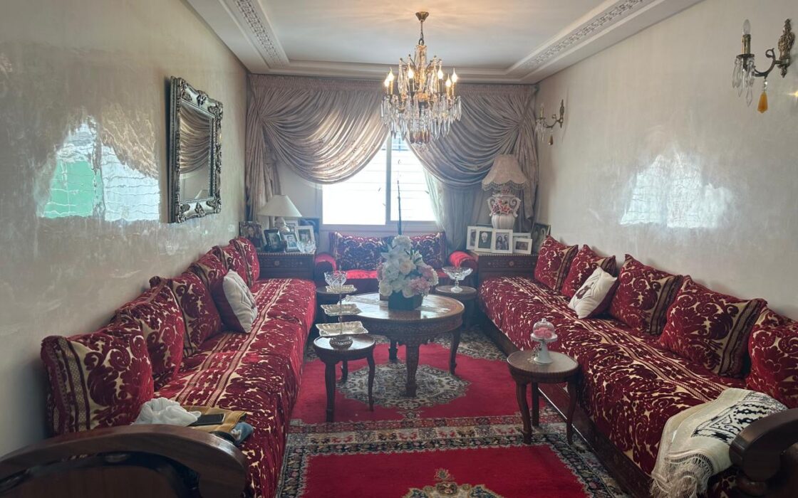 À VENDRE – Appartement en rez-de-chaussée à Val Fleury – Kénitra