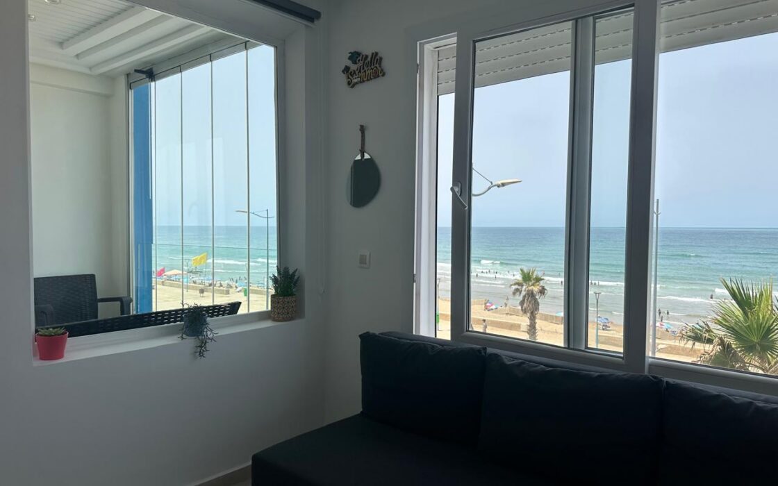 À VENDRE – Appartement d’exception face à la mer – Mehdia Plage – Kénitra
