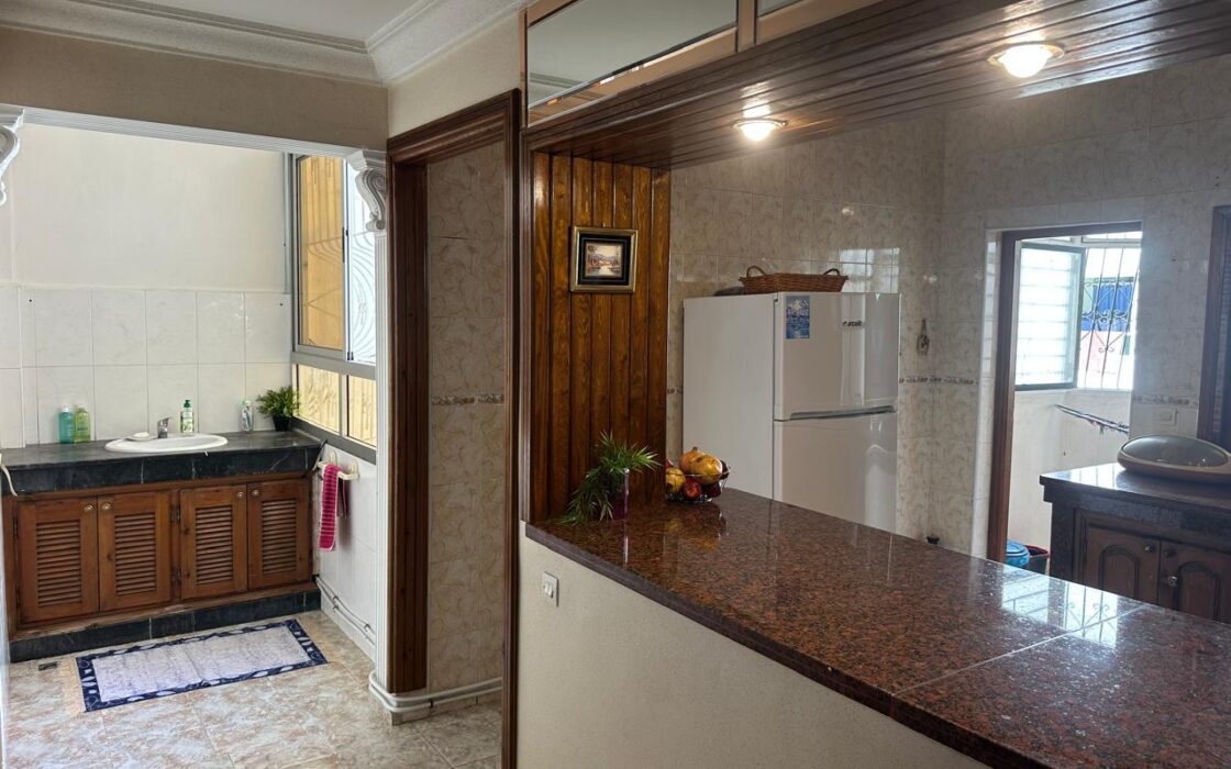 À VENDRE – BEL APPARTEMENT SPACIEUX À MAAMORA 179m²– KÉNITRA