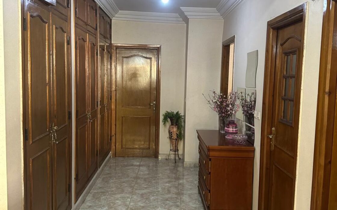 À VENDRE – BEL APPARTEMENT SPACIEUX À MAAMORA 179m²– KÉNITRA