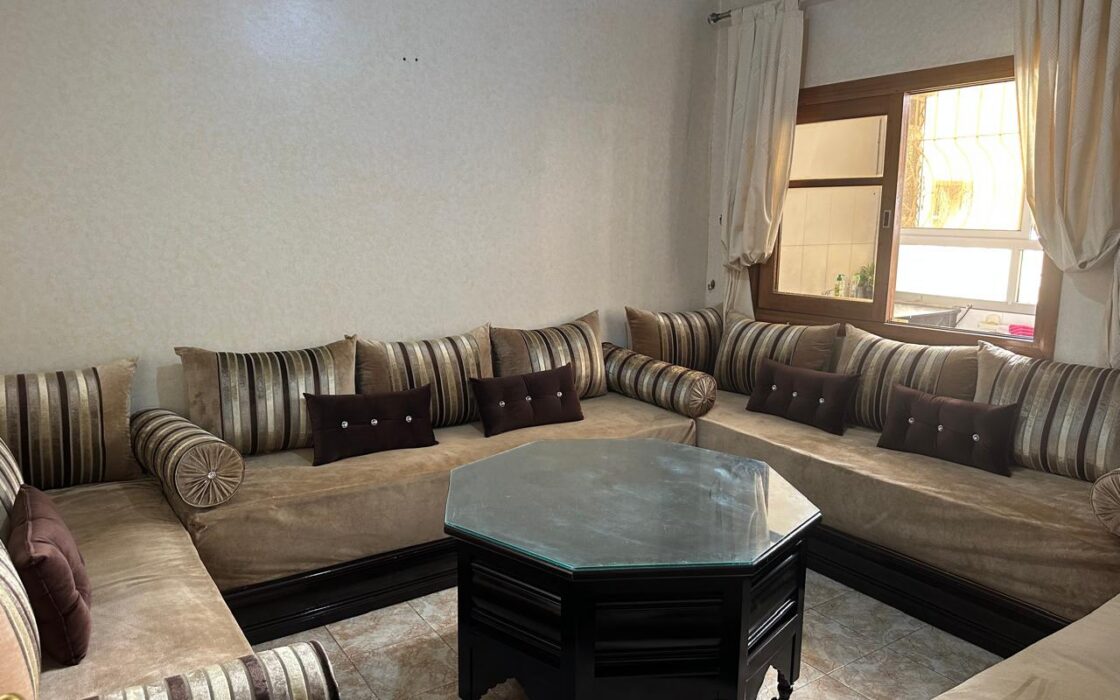 À VENDRE – BEL APPARTEMENT SPACIEUX À MAAMORA 179m²– KÉNITRA
